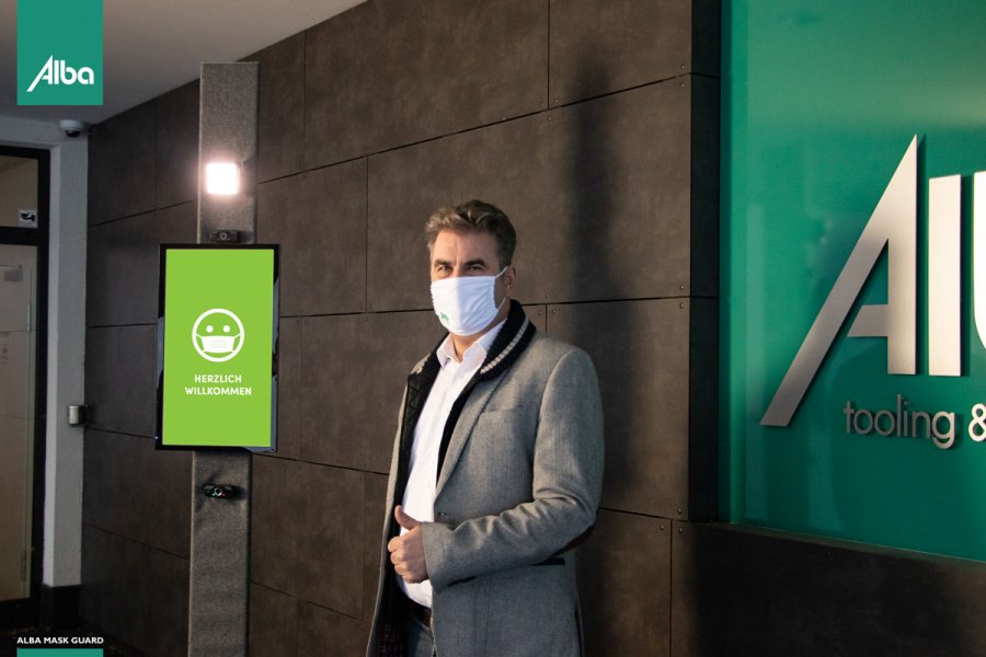 Der Alba Mask Guard - Pongauer Firma setzt auf künstliche Intelligenz  zur Maskenerkennung