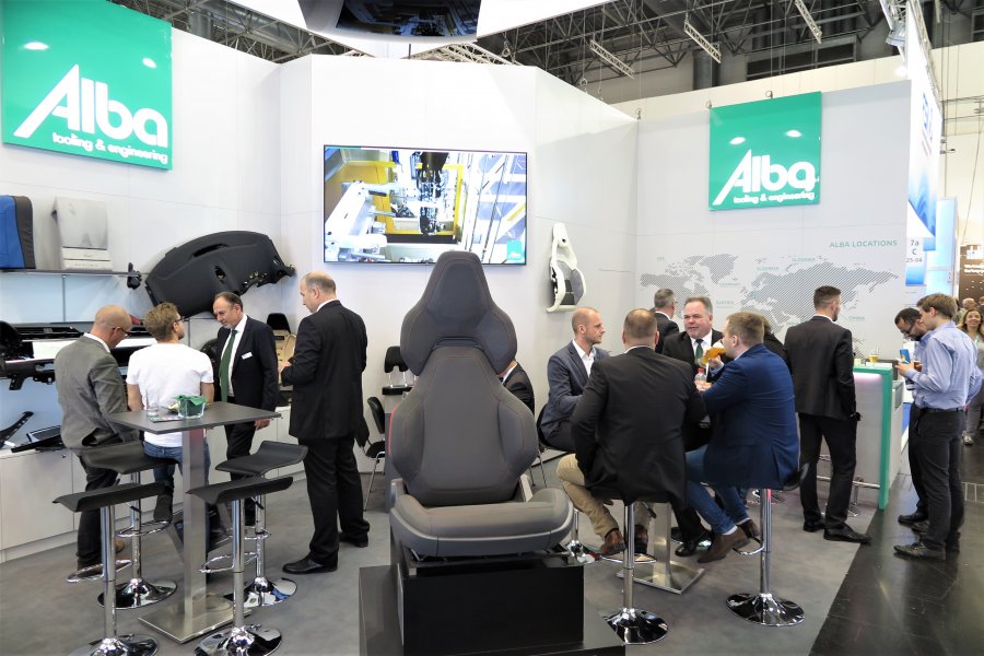 Alba presents itself in a new design at the K 2019 (trade fair for the plastics and rubber industry)
