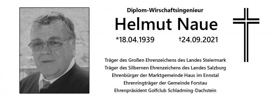 We say goodbye to founder Helmut Naue